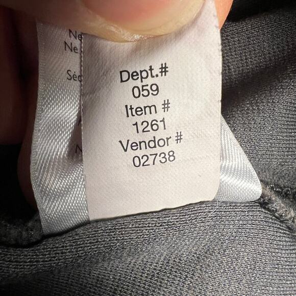 Eddie Bauer Pull On Cotton/Modal Ponte Sport Pants Charcoal Gray Size 12 - Picture 7 of 9